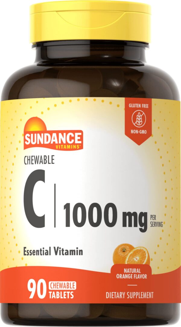 Version 1.0.0 Sundance vitamina c 1000 mg tabletas masticables sabor naranja