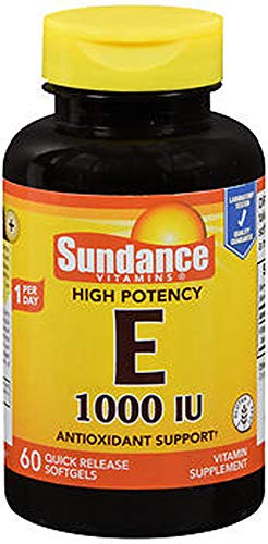 Version 1.0.0 SunDance vitamina e alta potencia 1000 iu 60 softgels x2