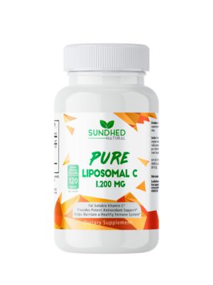 Version 1.0.0 Sundhed Natural vitamina C liposomal 1200 mg cápsulas paquete 120