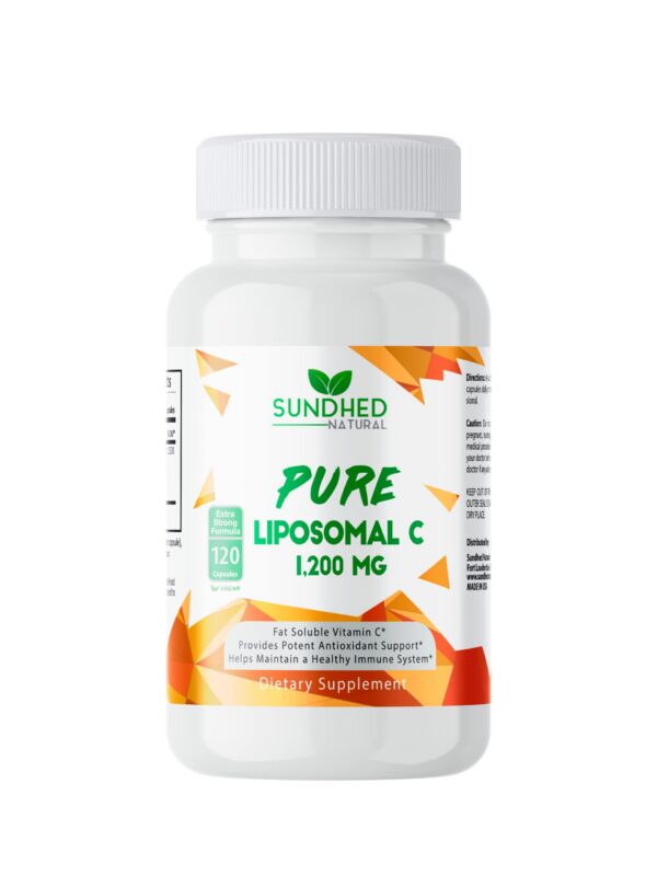 Version 1.0.0 Sundhed Natural vitamina C liposomal 1200 mg cápsulas paquete 120