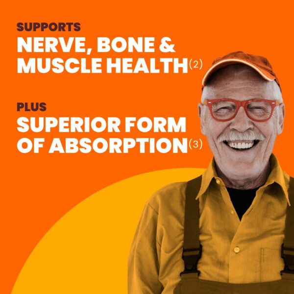 Etiqueta frontal gomitas magnesio Sundown