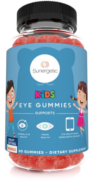 Sunergetic Eye Gummies frontal etiqueta