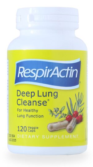 SUNFORCE Deep Lung Cleanse cápsulas vegetales soporte respiratorio