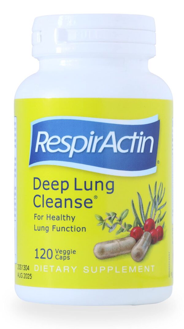 SUNFORCE Deep Lung Cleanse cápsulas vegetales soporte respiratorio
