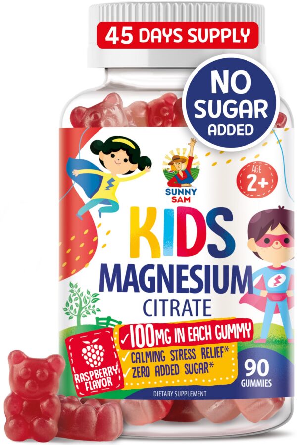 gomitas de magnesio SUNNY SAM frente