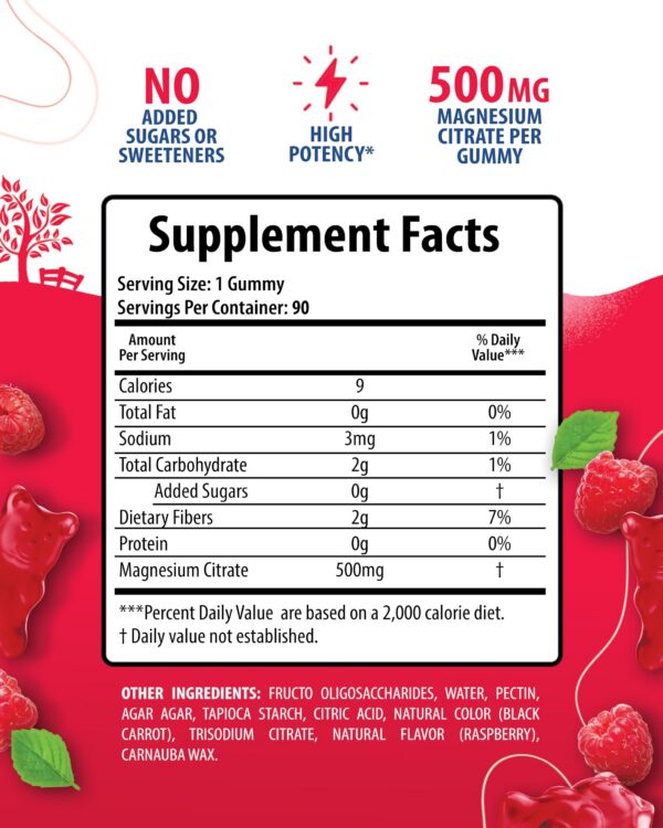 Etiqueta de ingredientes y vitamina C