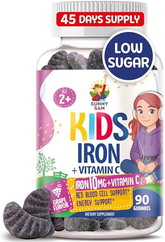 Frente del envase Sunny SAM gomitas de hierro