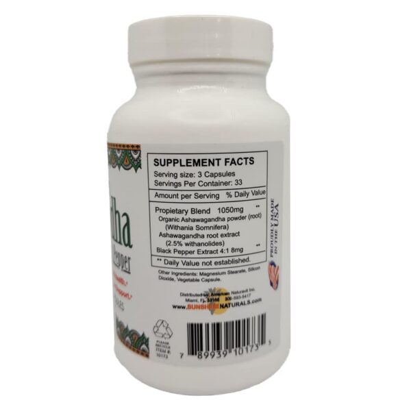 Sunshine Naturals suplemento para sistema inmunológico y energía