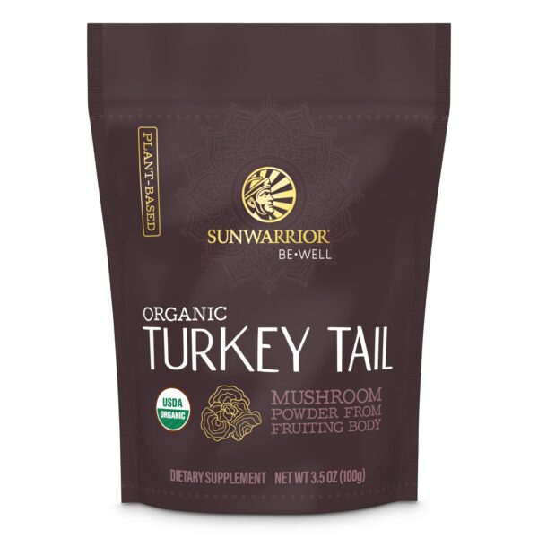 Version 1.0.0 Sunwarrior polvo orgánico hongo turkey tail bolsa 100g