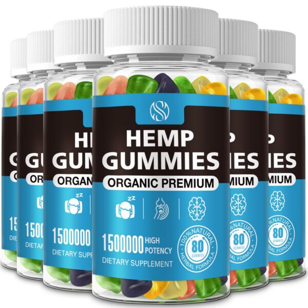 SUOOCH hemp gummies osito vegano frontal