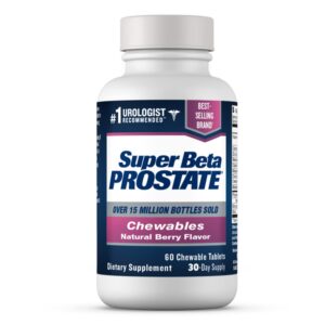 Super Beta Próstata masticables 60 piezas suplemento salud prostática