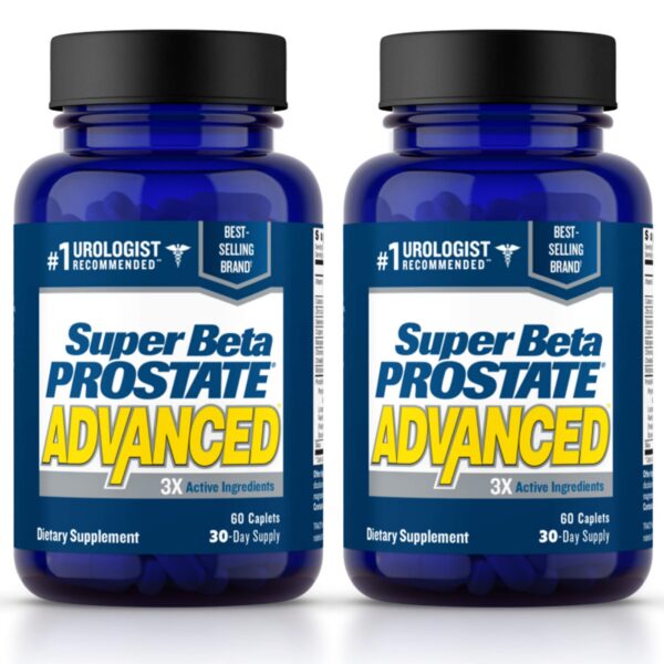 Frente de SUPER BETA PROSTATE Advanced con beta sitosterol
