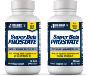 Super Beta Prostate frascos suplemento para próstata y vejiga