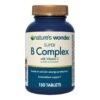 Super Complejo B Nature's Wonder frasco 150 tabletas