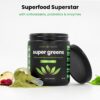 Cucharada de polvo verde NutraChamps Super Greens