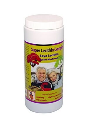 Super Lecithin Complex cápsulas y etiqueta