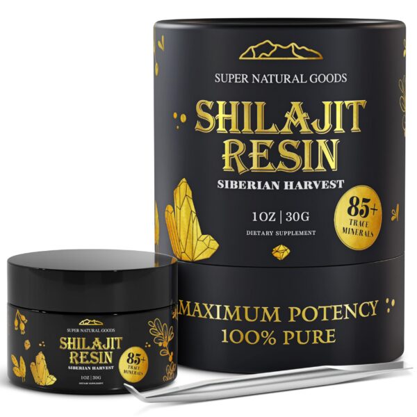 Shilajit resin grado A frente