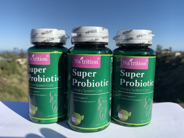 Super probióticos para salud urinaria hombres y mujeres envase