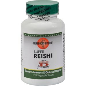 Version 1.0.0 Super Reishi 120 cápsulas de Mushroom Wisdom