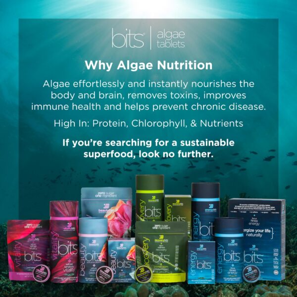 tabletas veganas chlorella para recuperación y bienestar