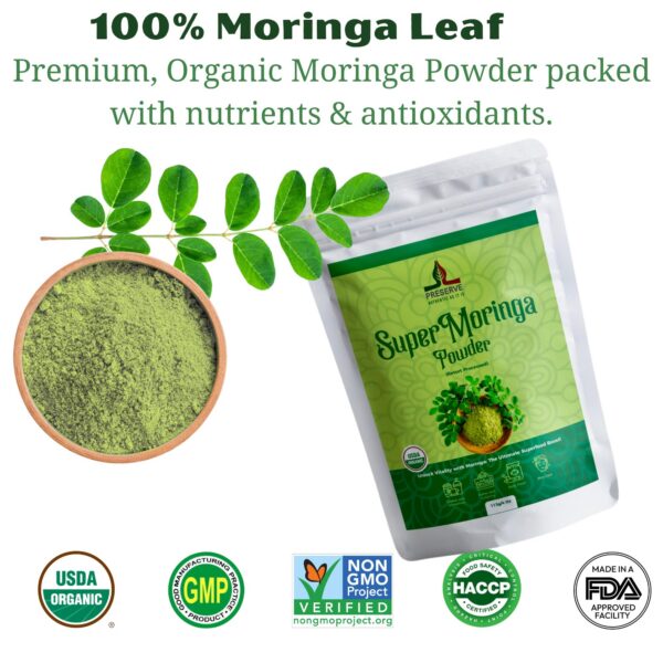 Version 1.0.0 Superalimento moringa puro para sistema inmune y nutrición