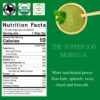 Superalimento en polvo orgánico de moringa energizante y saludable