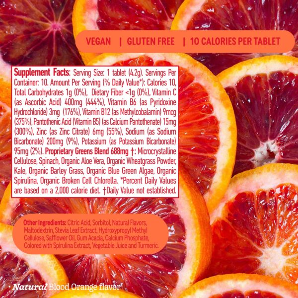 Superalimentos en tabletas 8Greens para inmunidad