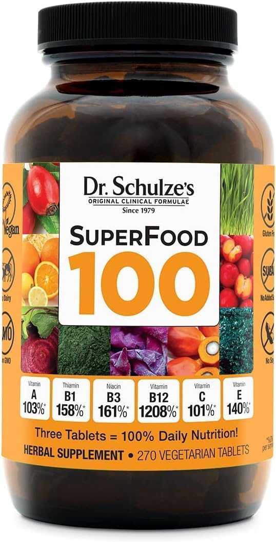 Superfood 100 del Dr. Schulze en envase