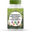 Superfood MD suplemento aceite orégano ajo hojas oliva