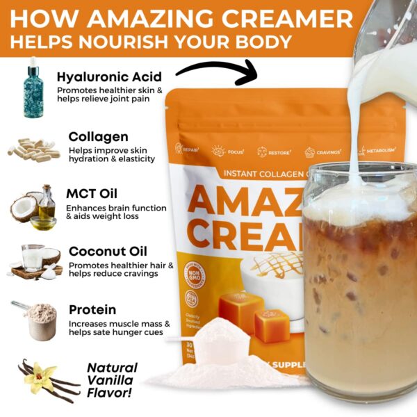 Amazing Creamer información nutricional
