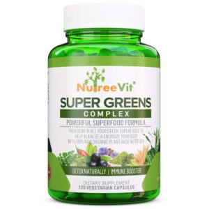 SuperGreens - Mezcla verde rica en nutrientes NutreeVit