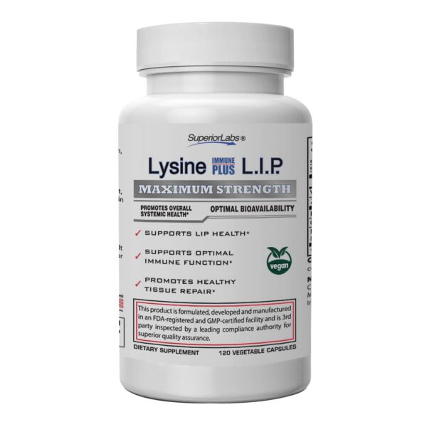 Frasco Superior Labs Lysine Lip L-Lysine HCl