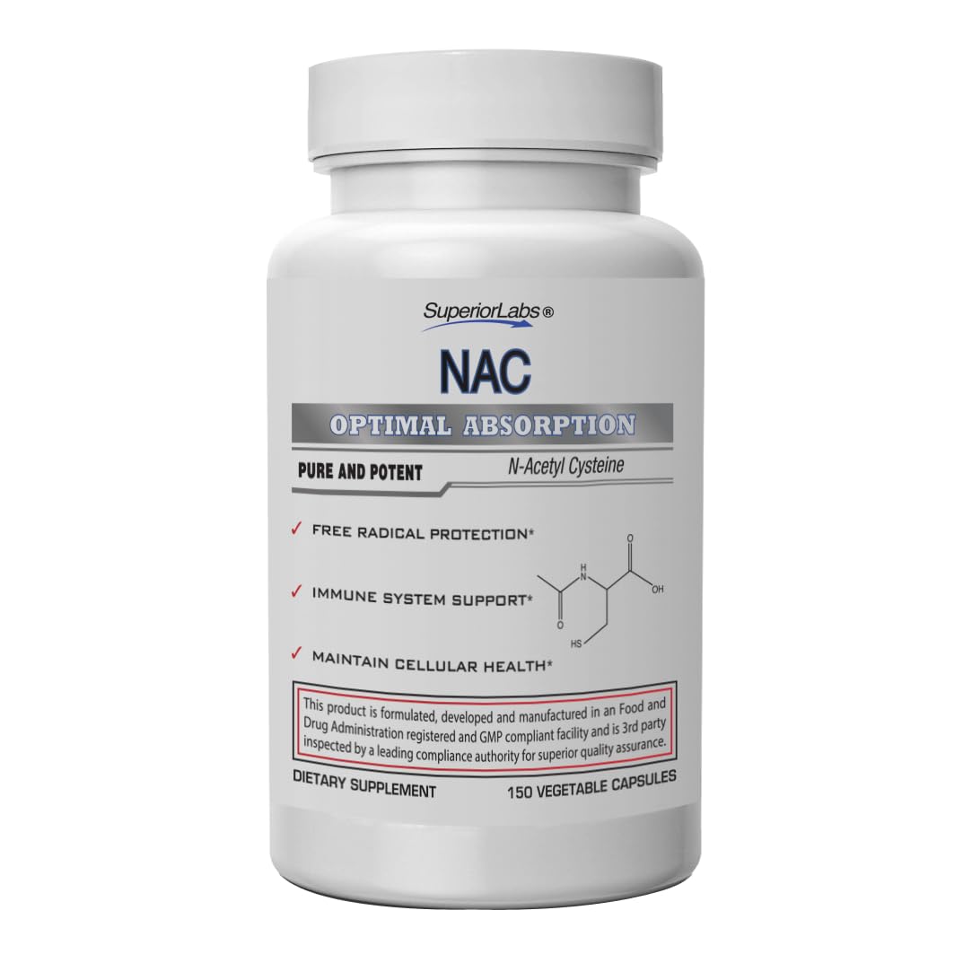 Superior Labs NAC, 1200 mg