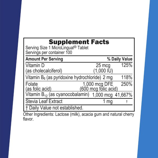 Version 1.0.0 Frasco de tabletas sublinguales
