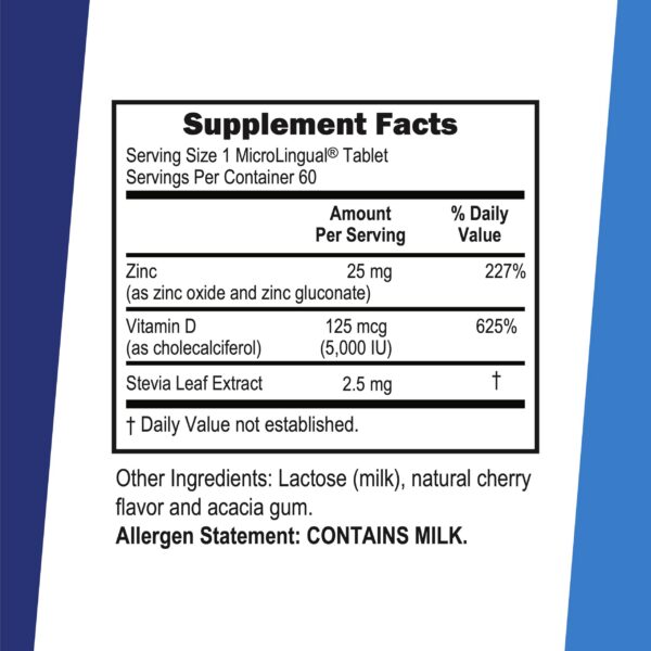 Tabletas disolubles MicroLingual en boca