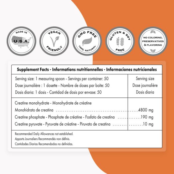 Detalle de etiqueta Supersmart 3-Creatine