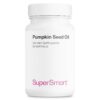Frontal del envase de Supersmart Aceite de Semilla de Calabaza 60 cápsulas blandas