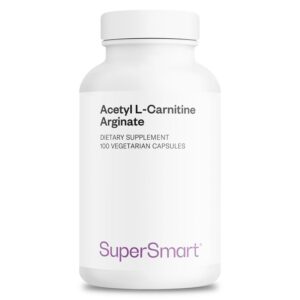 Frasco de Supersmart Acetil L Carnitine Arginate