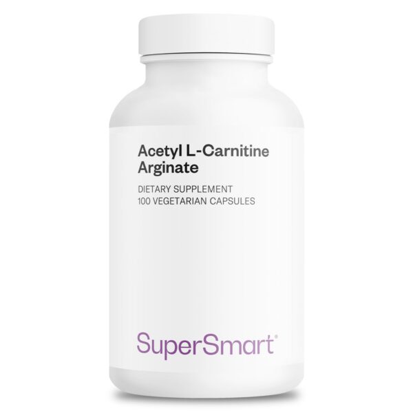 Frasco de Supersmart Acetil L Carnitine Arginate