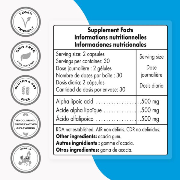 Interior de la caja con cápsulas