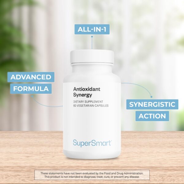 Version 1.0.0 Etiqueta frontal de AntiOxidant Synergy