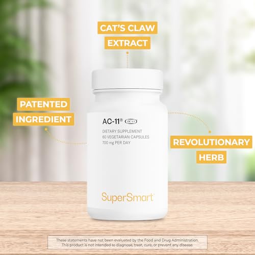 Supersmart cápsulas suplementarias uña de gato detalle