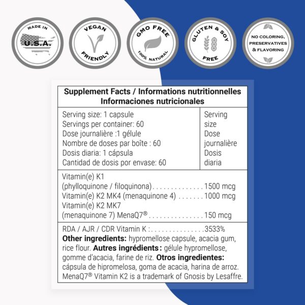 Version 1.0.0 Panel de ingredientes de Supersmart Complete K