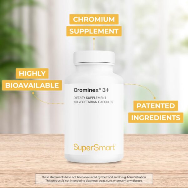 Etiqueta de crominex 3+ patente