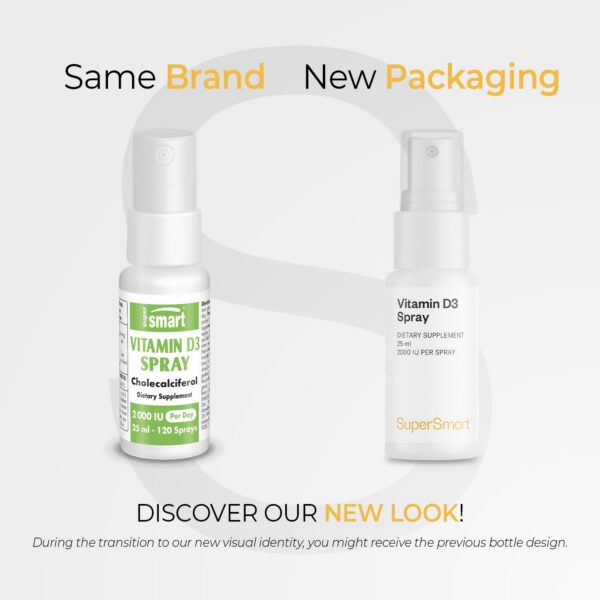 Version 1.0.0 Etiqueta de Supersmart D3 spray