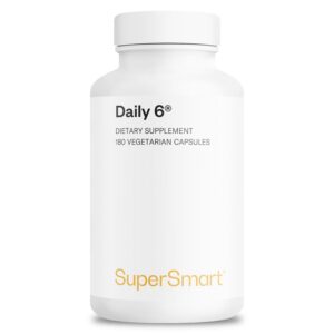 Version 1.0.0 SUPERSMART Daily 6 multivitamínico con 55 ingredientes frasco