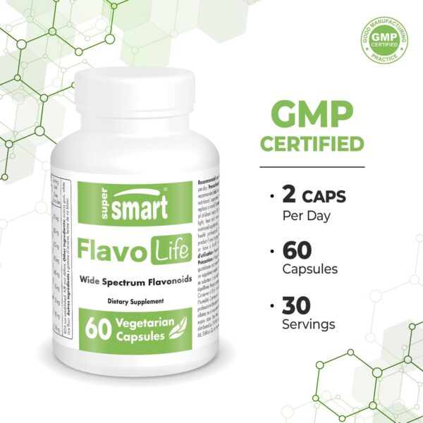 Frasco y etiqueta de ingredientes