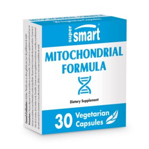 Frente del frasco de SuperSmart Fórmula mitocondrial
