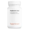 Etiqueta de Supersmart ácido hialuronico 300 mg por dia
