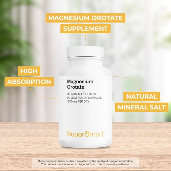 Ingredientes de Supersmart Magnesio orotato